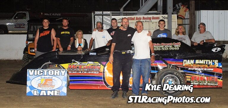 August 1st, 2014: Troy Medley takes Federated Auto Parts Raceway at I-55 Sportsman win!