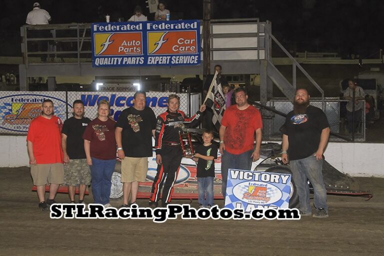 April 18th, 2015: Hunter Rasdon, Rick Conoyer, Jeff LeBaube, Troy Medley & Joe Laws take wins at Federated Auto Parts Raceway at I-55