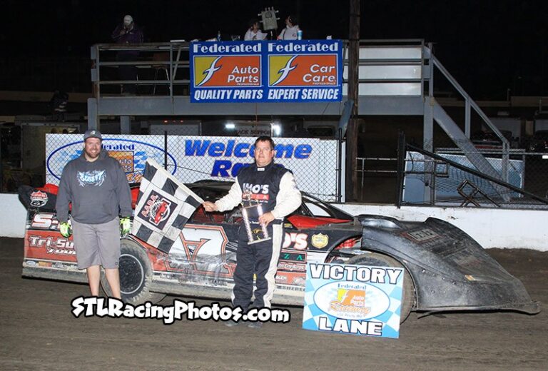 September 12th, 2015: Jim Shereck, Mike Harrison, Brad Paquet, Troy Medley & Joe Laws take wins at Federated Auto Parts Raceway at I-55!
