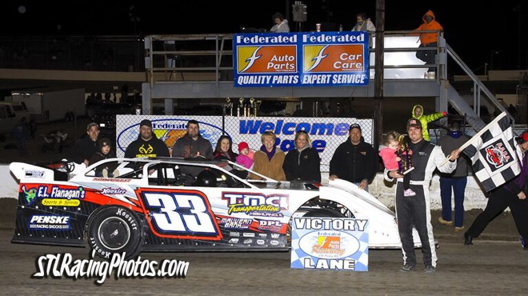 Tim Manville, Michael Long, Tommie Seets, Jr., Chris Soutiea & Rickey Carriker take wins at Federated Auto Parts Raceway at I-55