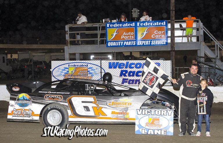 Michael Kloos, Nick Hoffman, Jeff LeBaube, Patrick Hawkins & Joe Laws take wins at Federated Auto Parts Raceway at I-55!