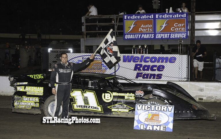 Jeff Herzog, Michael Long, Josh Russell, Chris Soutiea & Dallas Lugge take wins at Federated Auto Parts Raceway at I-55!