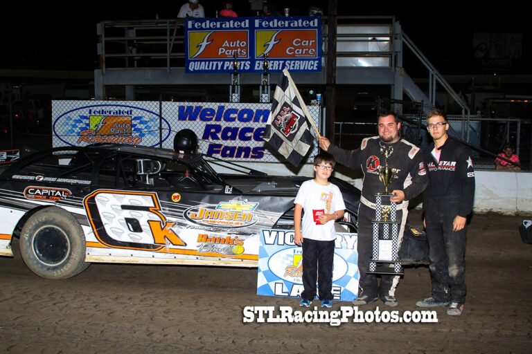 Michael Kloos, Michael Long, Jeff LeBaube, Troy Medley & Dallas Lugge take wins at Federated Auto Parts Raceway at I-55!