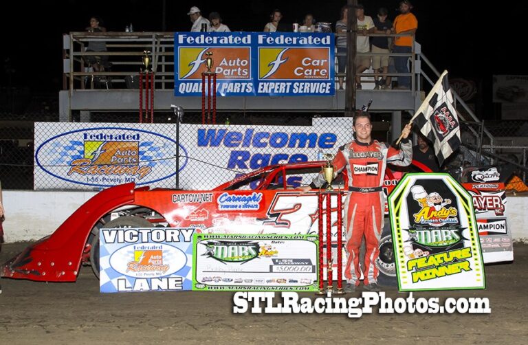 Bobby Pierce, Michael Long, Jeff LeBaube & Patrick Hawkins take wins at Federated Auto Parts Raceway at I-55