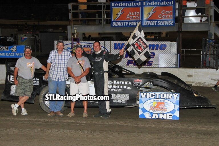 Jeff Herzog, Dean Hoffman, Conrad Miner, Troy Medley & Dallas Lugge take wins at Federated Auto Parts Raceway at I-55!