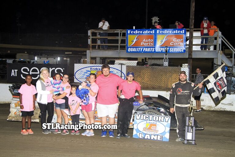 Michael Kloos, Rick Conoyer, Josh Russell, Troy Medley & Dallas Lugge take wins at Federated Auto Parts Raceway at I-55
