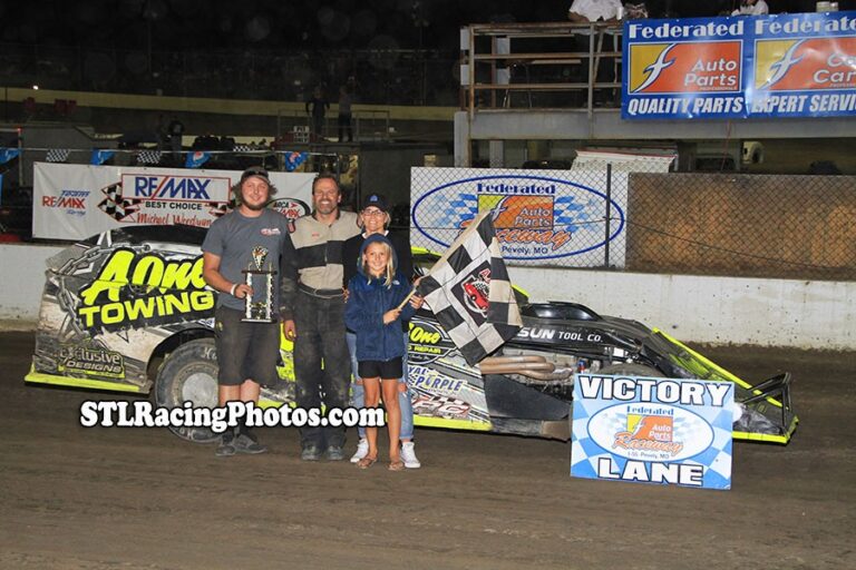 Rick Conoyer, Josh Russell, Troy Medley & Aaron Garcia take wins at Federated Auto Parts Raceway at I-55