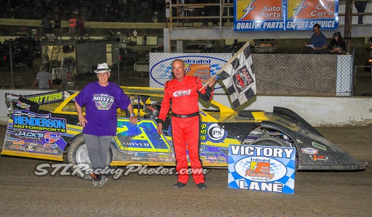 Billy Moyer, Tyler Nicely, Trey Harris, Lee Stuppy & Anthony Sunshine take wins at Federated Auto Parts Raceway at I-55!