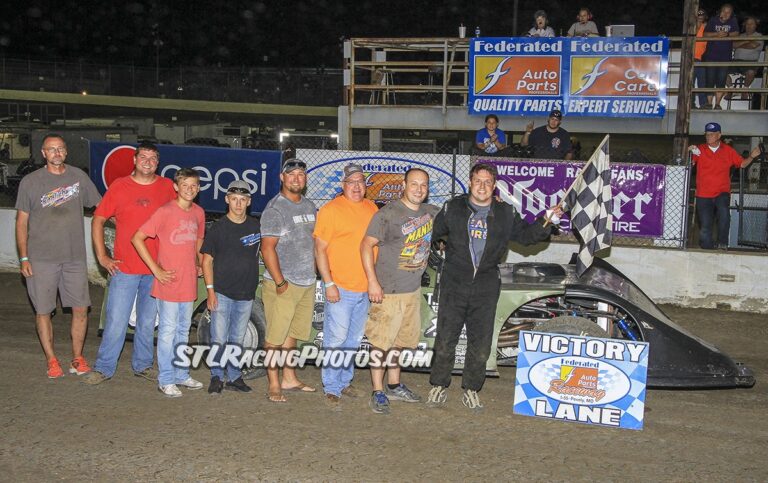 Dave Armstrong, Rusty Griffaw, Trey Harris, Gary Haynes & Morgan Greene take wins at Federated Auto Parts Raceway at I-55!