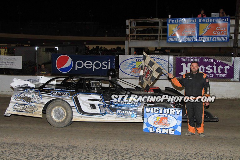 Michael Kloos, Mike Harrison, Trey Harris, Gary Haynes & Anthony Sunshine take wins at Federated Auto Parts Raceway at I-55!