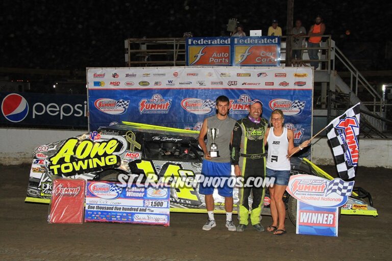 Rick Conoyer claims Summit Modified Nationals win at Federated Auto Parts Raceway at I-55!