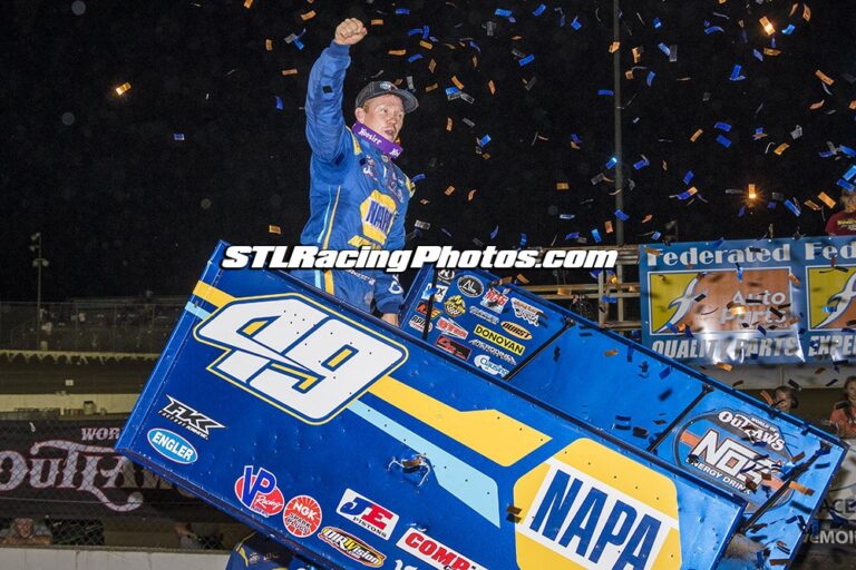 Brad Sweet wins The Night Before The Ironman at Federated Auto Parts Raceway at I-55