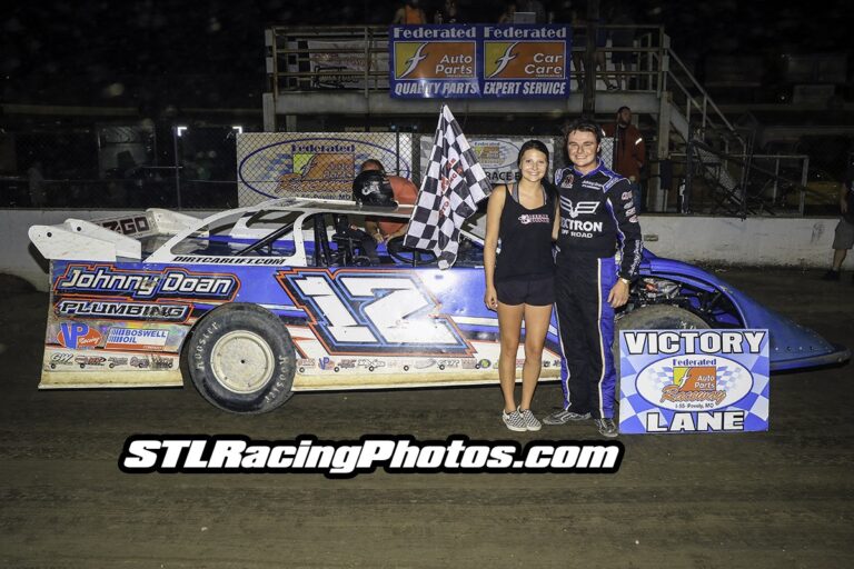 Ashton Winger, Kyle Steffens, Troy Medley, Chuck Adams & Joshua Hawkins take wins at Federated Auto Parts Raceway at I-55