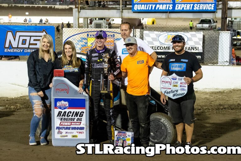 Spencer Bayston Wins Epic Night One of the Ironman 55 with POWRi National Midget League