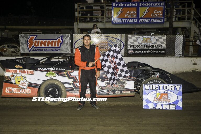 Aaron Marrant, Will Krup, Troy Medley, Joel Ortberg & Dallas Strauch take wins at Federated Auto Parts Raceway at I-55