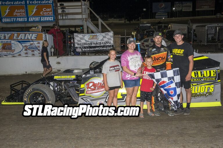 Billy Smith, Drew Dudash win at Federated Auto Parts Raceway at I-55; power outage postpones Modified & Sportsman features