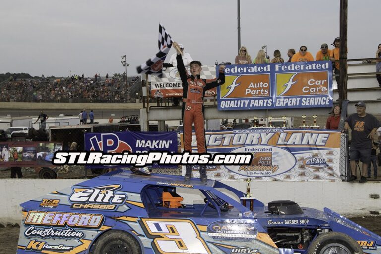 Charlie Mefford, Will Krup, Matt Edler, Joel Ortberg & Josh Hawkins take wins at Federated Auto Parts Raceway at I-55!