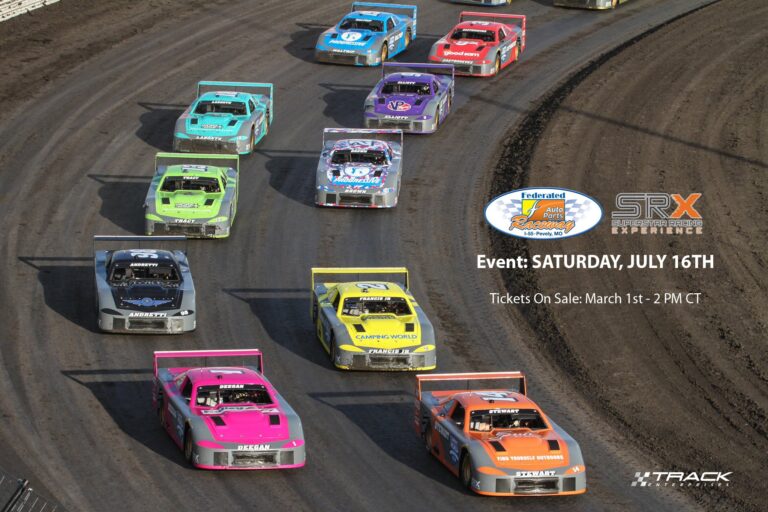 SRX Tickets for Federated Auto Parts Raceway on Sale March 1st