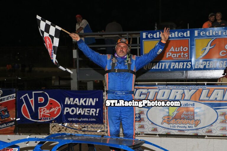 Dennis Erb, Jr. grabs Federated Auto Parts Raceway at I-55 WoO/Summer Nationals win!