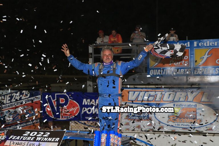 Dennis Erb, Jr. completes sweep of St. Louis Firecracker Faceoff at Federated Auto Parts Raceway at I-55