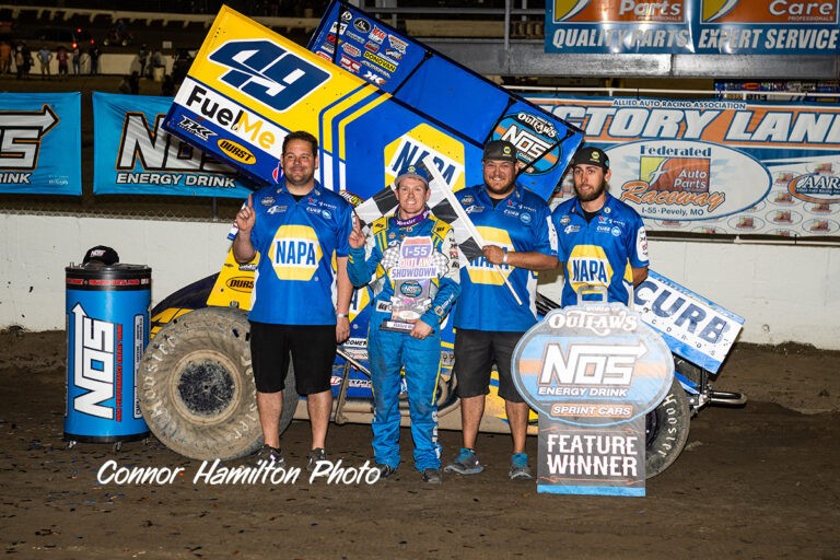 Brad Sweet Tops Wild Race at Federated Auto Parts Raceway at I-55