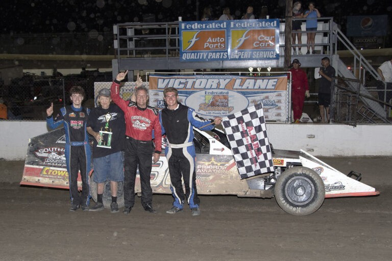 Kenny Wallace, Joshua Hawkins, Joey Laws, Caleb McClintock, Mike Cochran take wins at Federated Auto Parts Raceway at I-55; Brent Thompson declared Pro Mod winner after Joe Rudy disqualification!